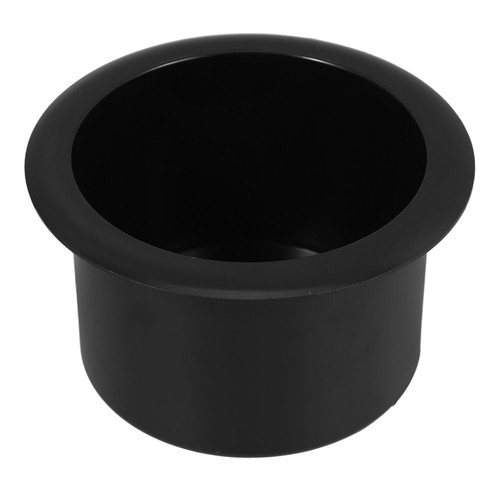 Compact black abs sofa - black,