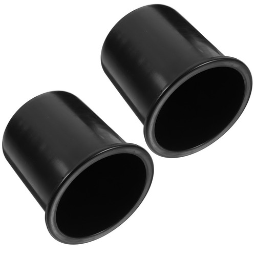Black reusable abs plastic cup - black,
