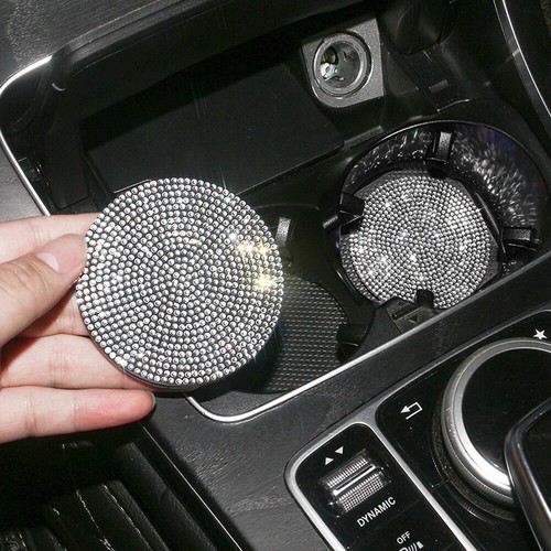 Bling white car accessories - white,