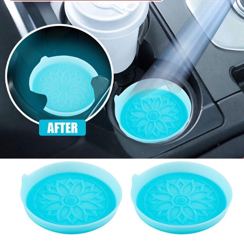 Luminous blue car cup - blue,